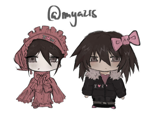 25$ or + for chibi duo if it's one character then 15$